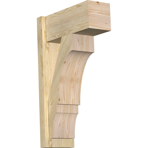 Ekena Millwork Balboa Block Rough Sawn Outlooker, Douglas Fir, 8"W x 18"D x 30"H OUT08X18X30BOA05RDF - main